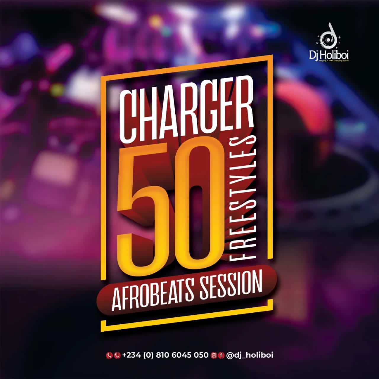 DJ Holiboi – Charger 50 Freestyle